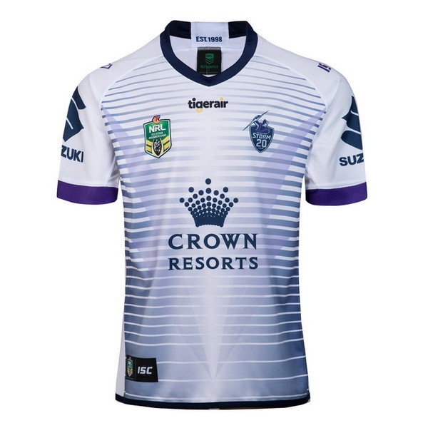 Camiseta Melbourne Storm 2ª 2018 Blanco